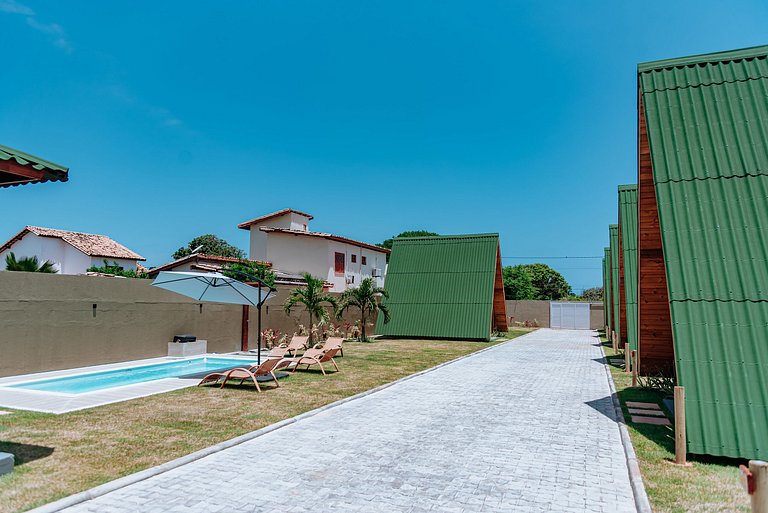 Chalé moderno e aconchegante em Itacimirim 02