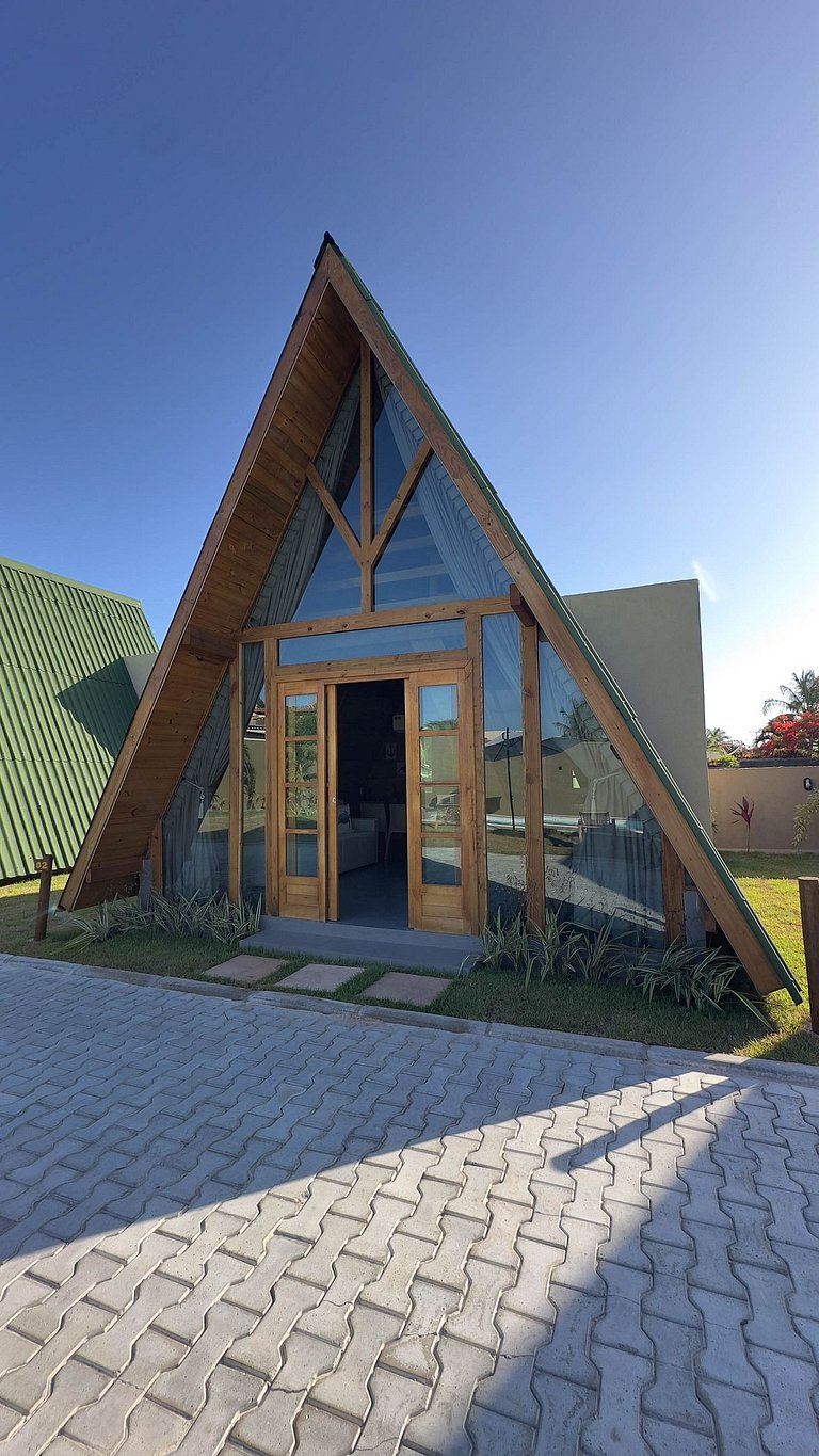 Chalés modernos e aconchegantes em Itacimirim 04